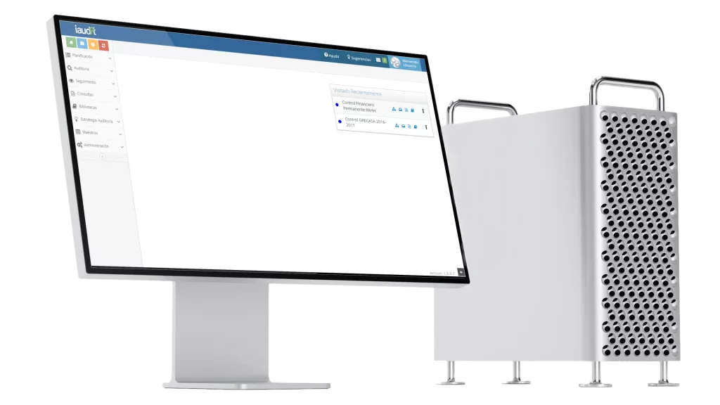 iaudit en desktop auditoría pública